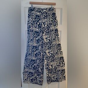 Mossimo Boho Geometric Print Wide Leg Palazzo Pants L
